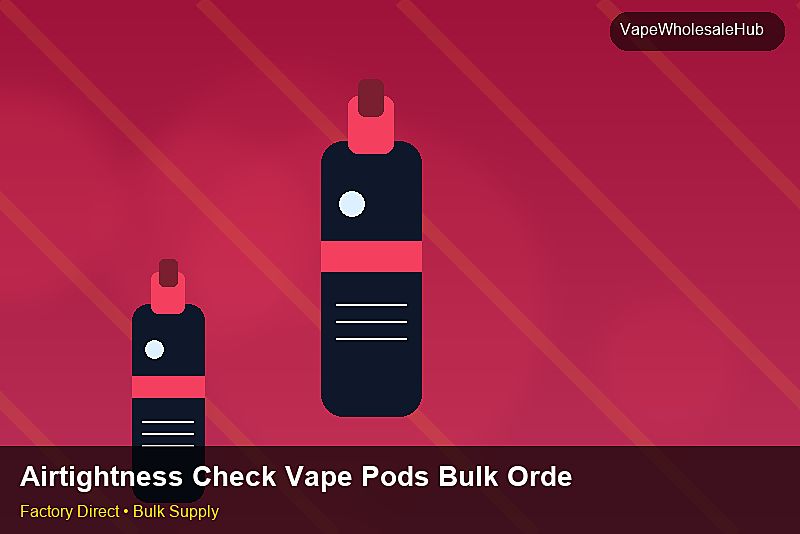 Airtightness Check Vape Pods Bulk Order — Airtightness Check Vape Pods Bulk Order: OEM & ODM Service | 2026 Edition photo 2