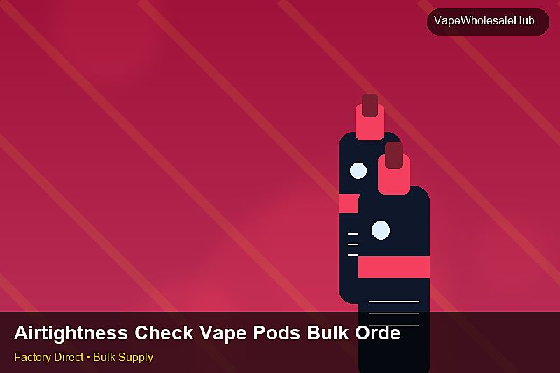 Airtightness Check Vape Pods Bulk Order — Airtightness Check Vape Pods Bulk Order: Inventory Management | 2026 Edition photo 2